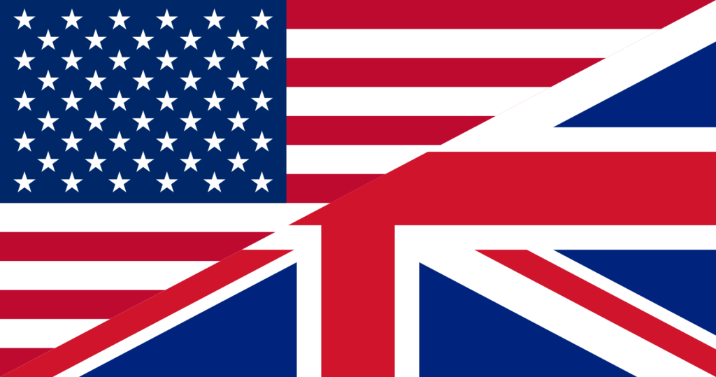 English flag. Our tour guides speak a range of languages including English