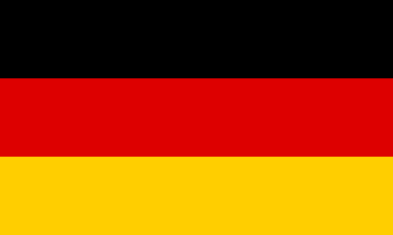 German flag. Our tour guides speak a range of languages including German